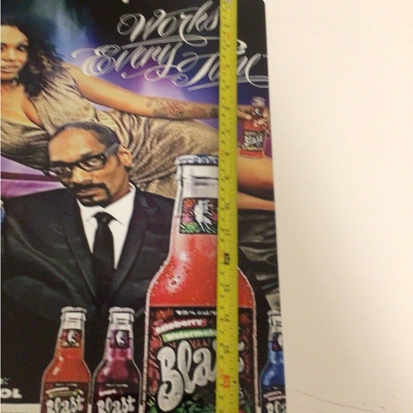 colt 45 Blast Works Everytime Snoop Dogg metal tin sign - Picture 4 of 5